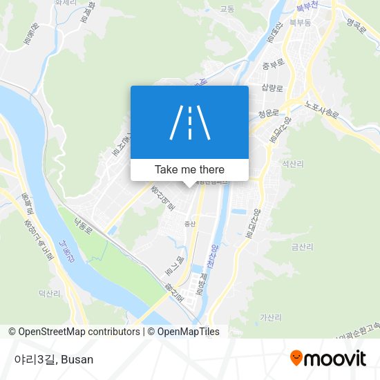 야리3길 map