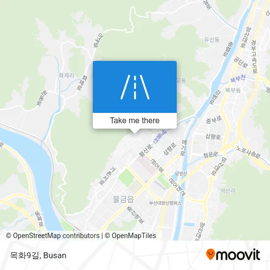 목화9길 map