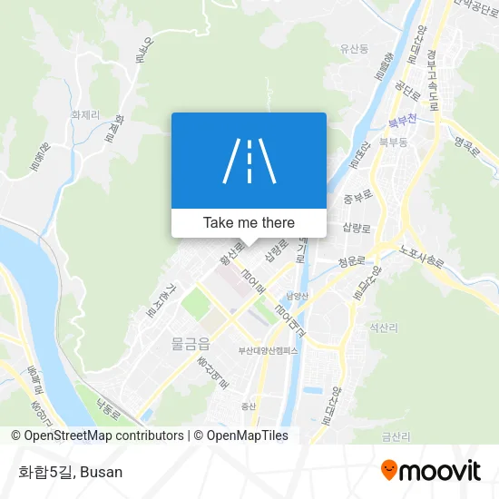 화합5길 map
