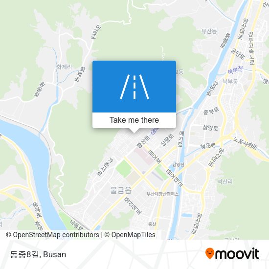 동중8길 map
