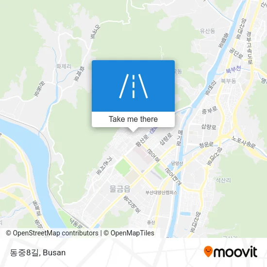 동중8길 map