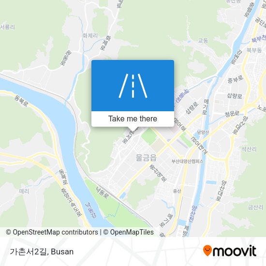 가촌서2길 map