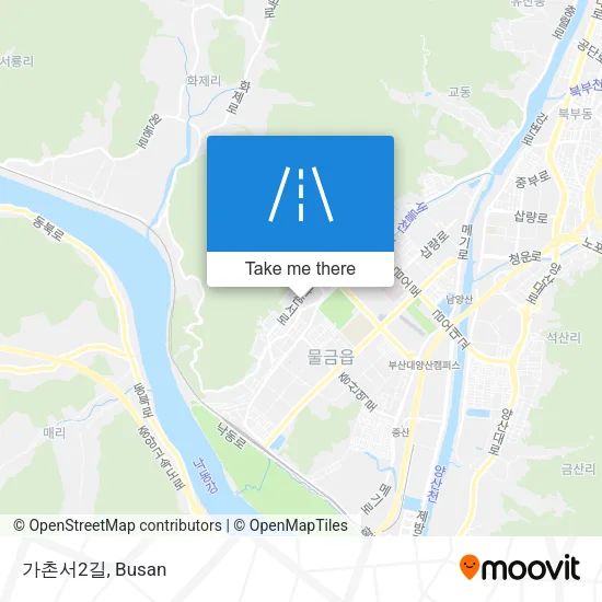 가촌서2길 map