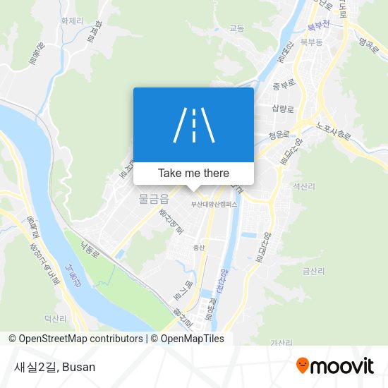 새실2길 map