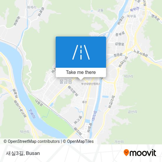 새실3길 map