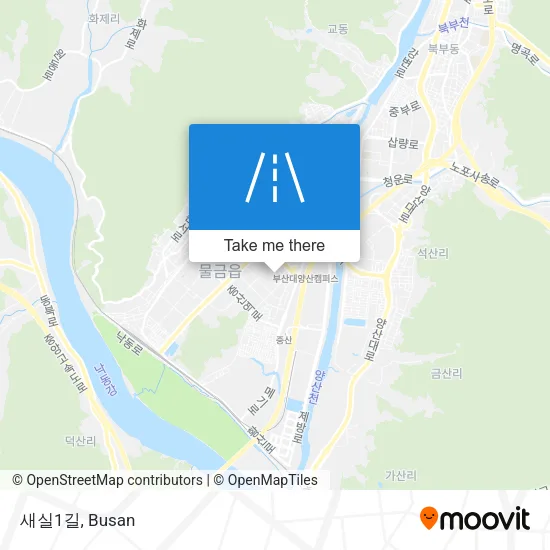 새실1길 map