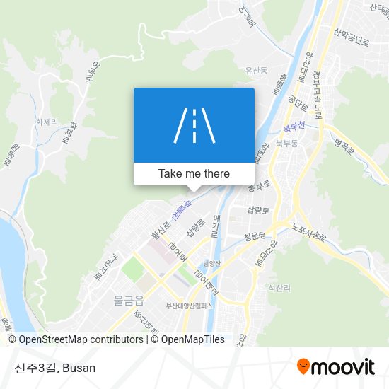 신주3길 map