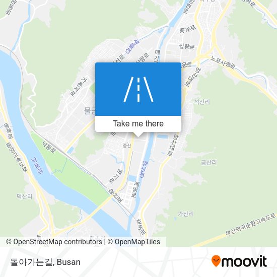 돌아가는길 map