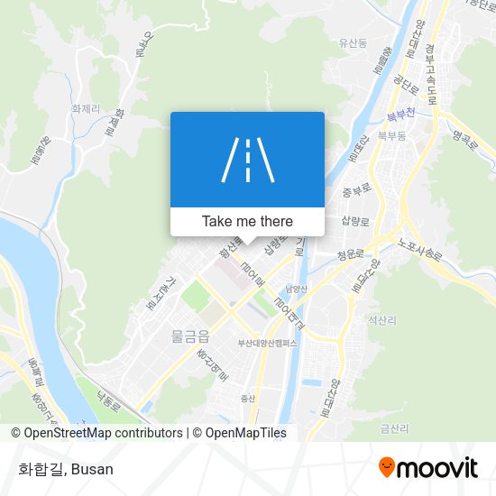 화합길 map