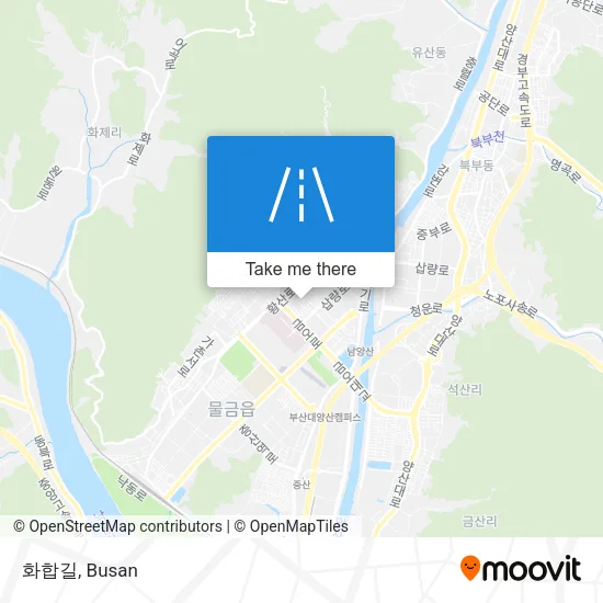 화합길 map