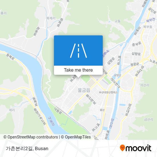 가촌본리2길 map