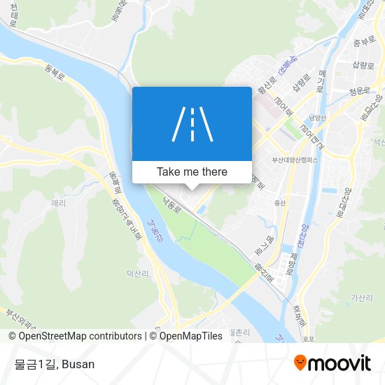물금1길 map
