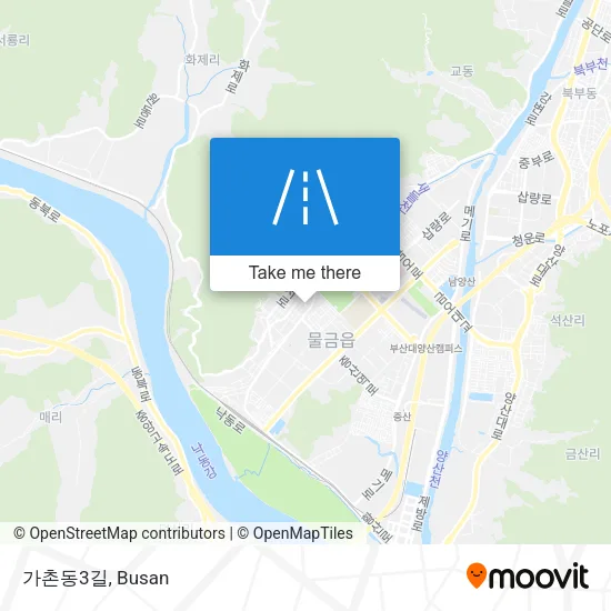 가촌동3길 map