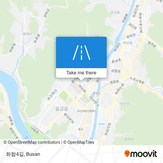화합4길 map