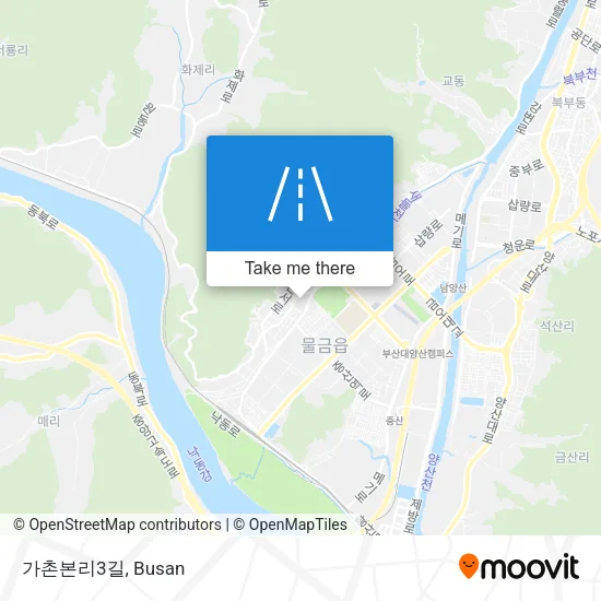 가촌본리3길 map