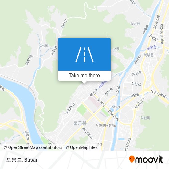 오봉로 map