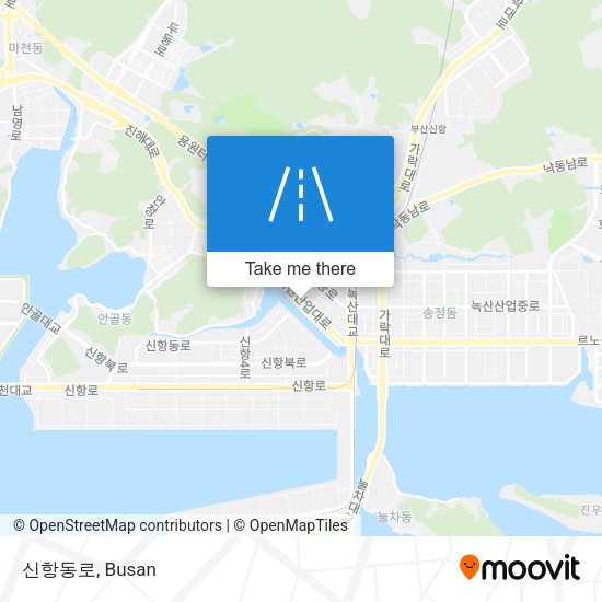 신항동로 map