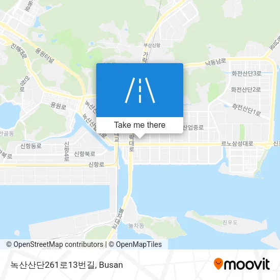 녹산산단261로13번길 map