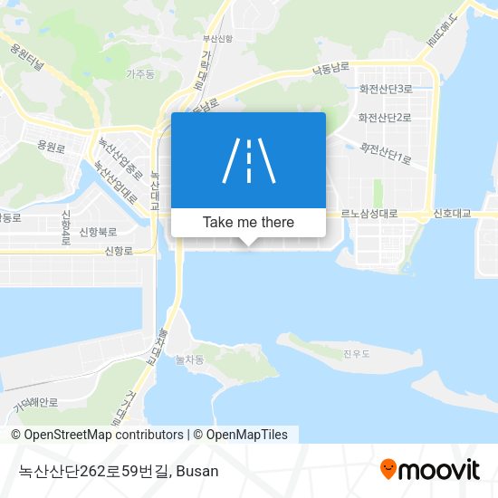 녹산산단262로59번길 map