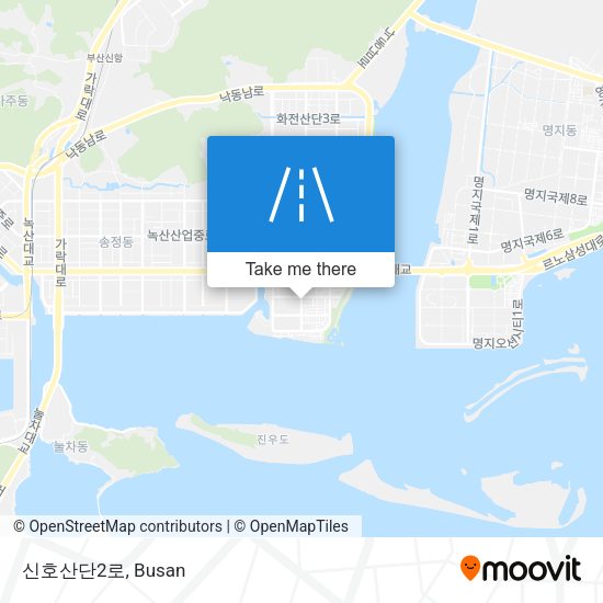 신호산단2로 map