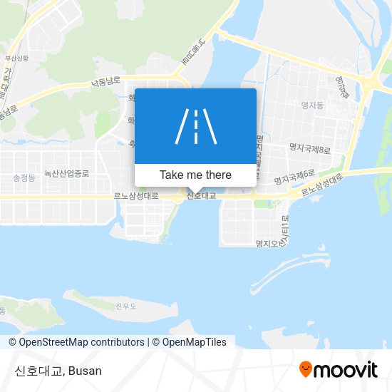신호대교 map