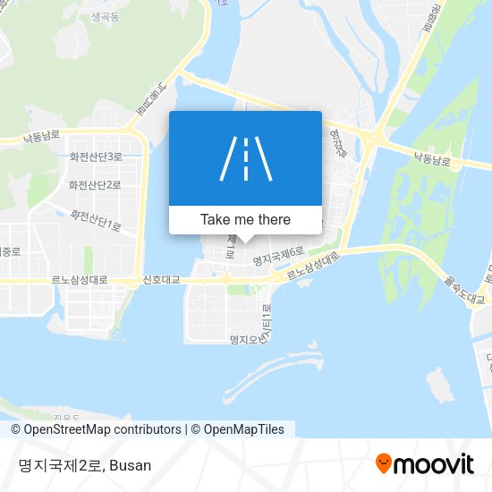 명지국제2로 map