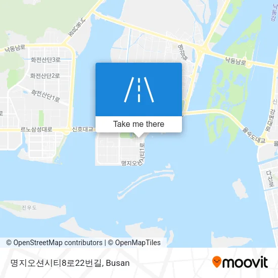 명지오션시티8로22번길 map