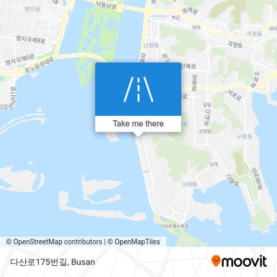 다산로175번길 map