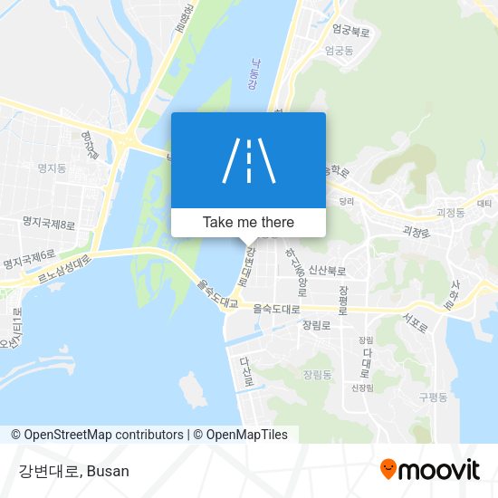 강변대로 map