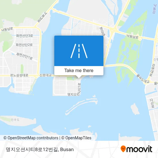 명지오션시티8로12번길 map