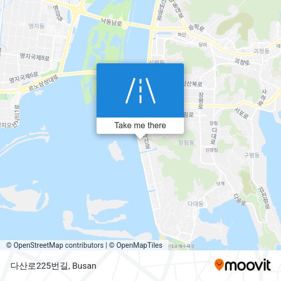 다산로225번길 map