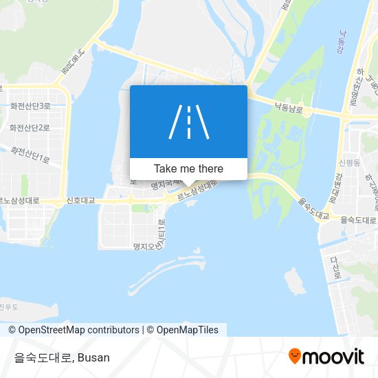 을숙도대로 map