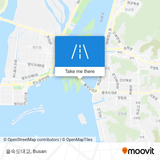 을숙도대교 map