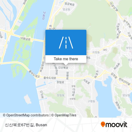 신산북로67번길 map