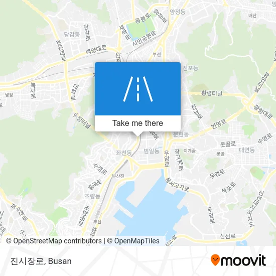 진시장로 map