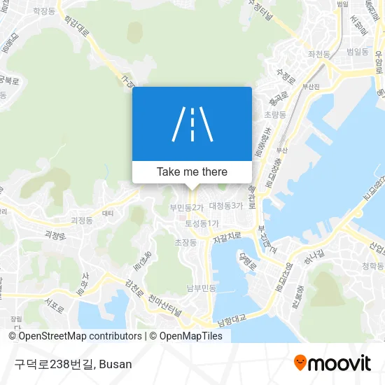 구덕로238번길 map