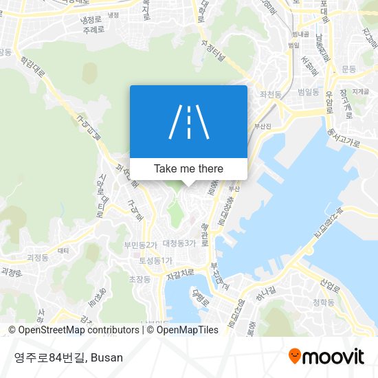 영주로84번길 map