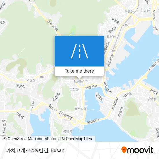 까치고개로239번길 map
