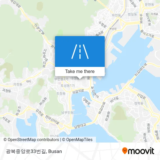 광복중앙로33번길 map