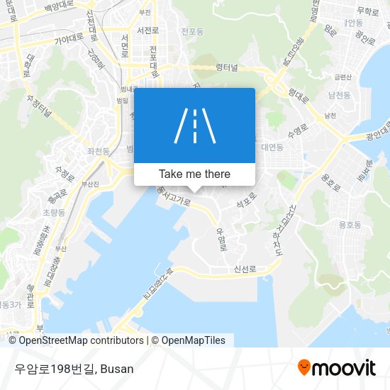 우암로198번길 map