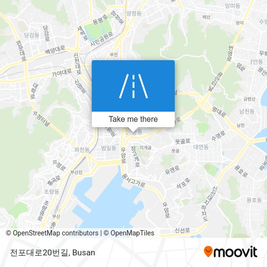 전포대로20번길 map
