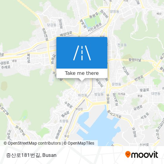 증산로181번길 map