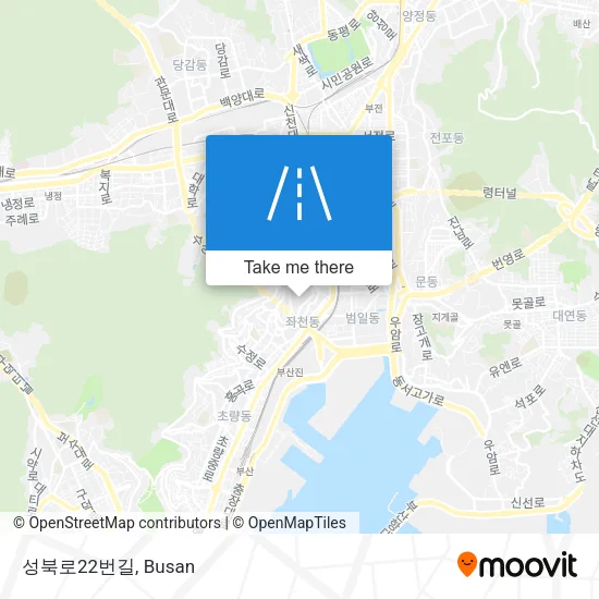 성북로22번길 map