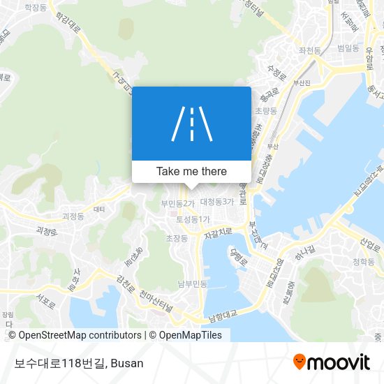 보수대로118번길 map
