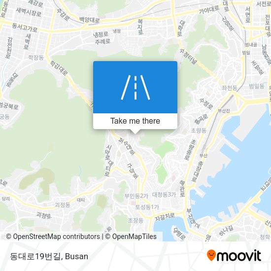동대로19번길 map