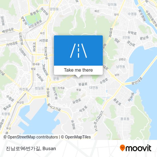 진남로96번가길 map