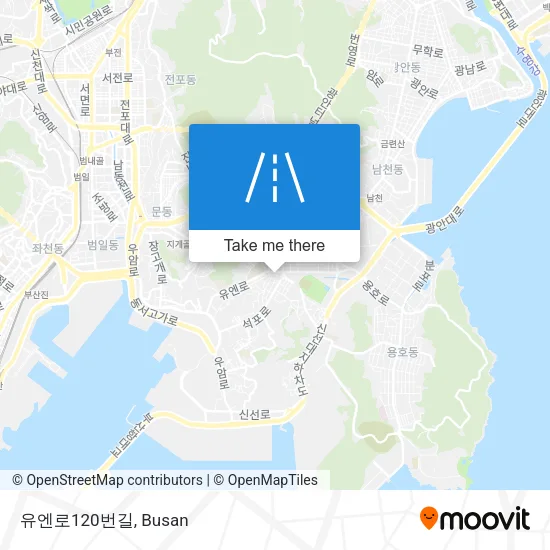 유엔로120번길 map