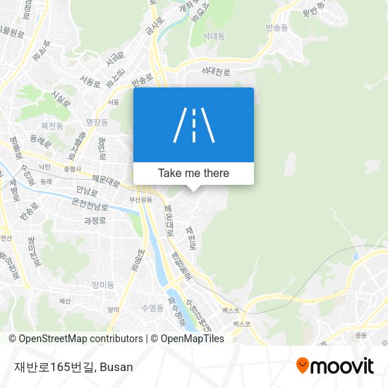 재반로165번길 map