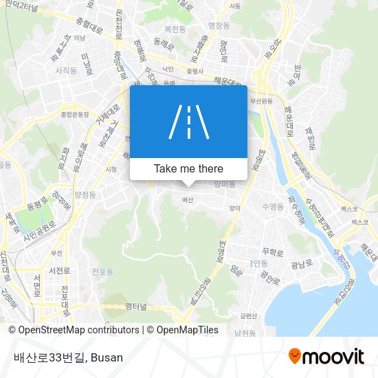 배산로33번길 map
