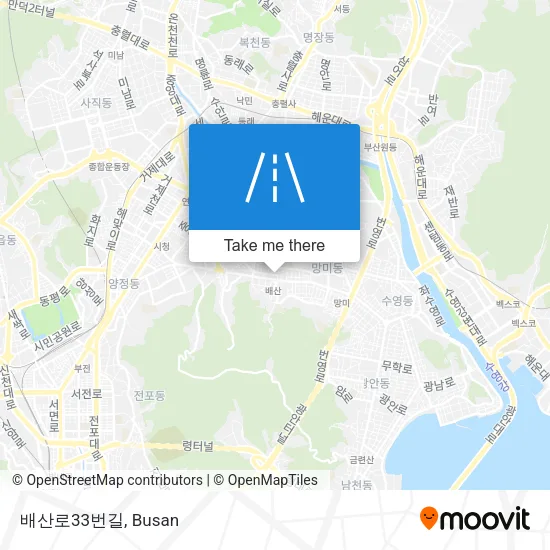 배산로33번길 map